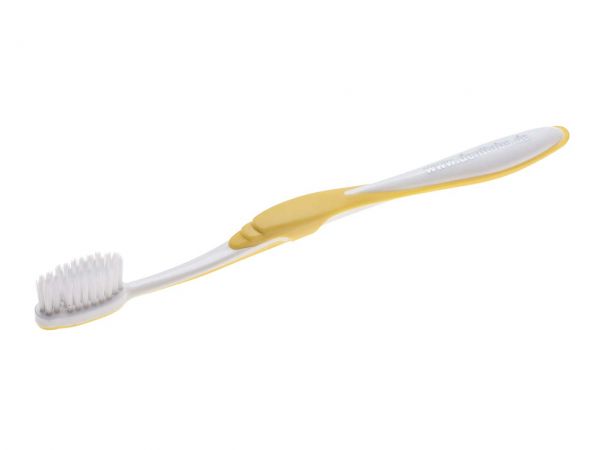 Denttabs Zahnbürste gelb