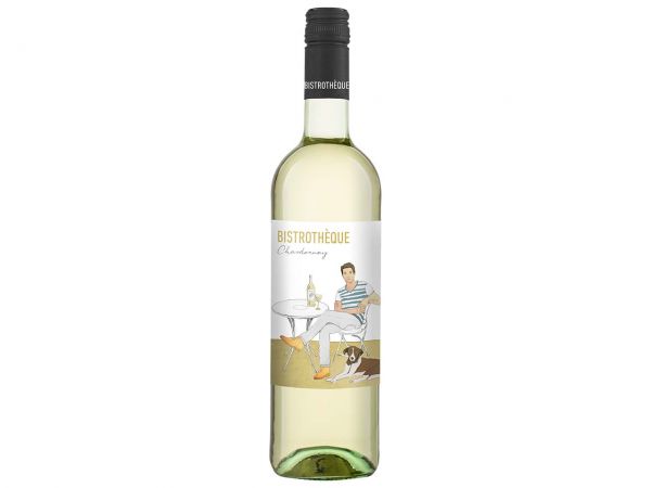 Bio-Weißwein Chardonnay "BISTROTHÈQUE" 0,75 l