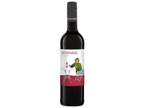 Bio-Rotwein Merlot "BISTROTHÈQUE" 0,75 l