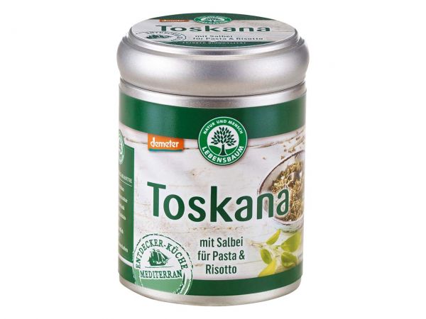 Lebensbaum Gewürzmischung "Toskana" für Pasta und Risotto 45 g