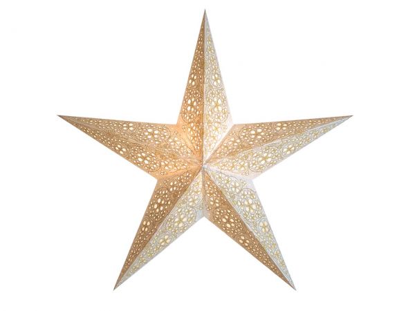 earth friendly starlightz Papierstern "Kalea swati" inkl. Verstromung