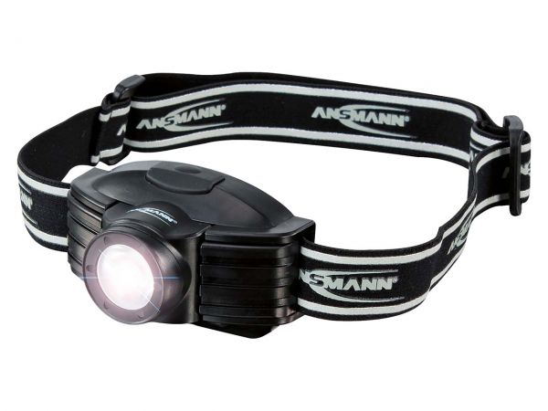 Ansmann LED-Stirnlampe "Headlight Future" 1,8W LED, 200m, 6h