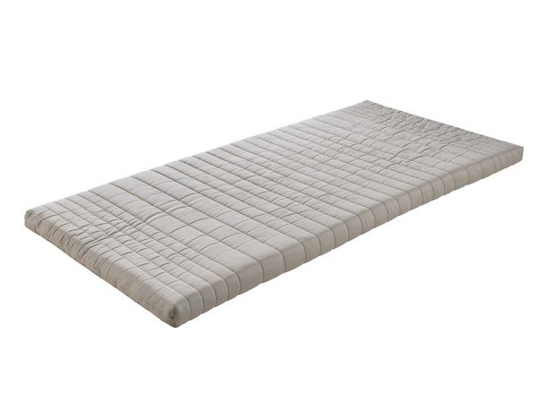 Naturlatextopper, Medium, H 5 cm/2 cm, 80 x 200 cm, Schafschurwolle