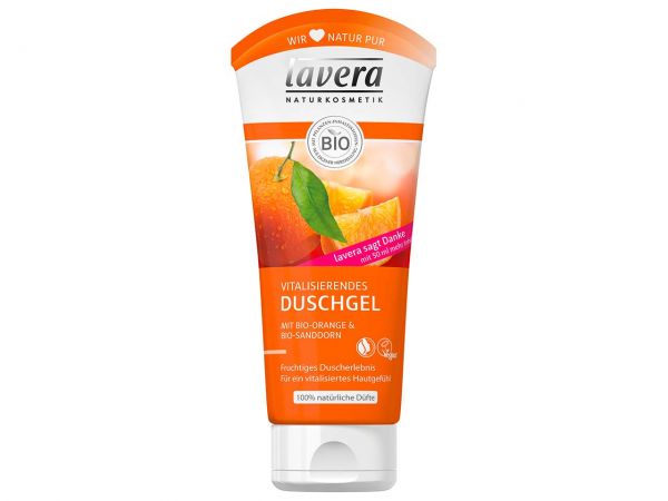 lavera Duschgel Bio-Orange & Bio-Sanddorn 200 ml