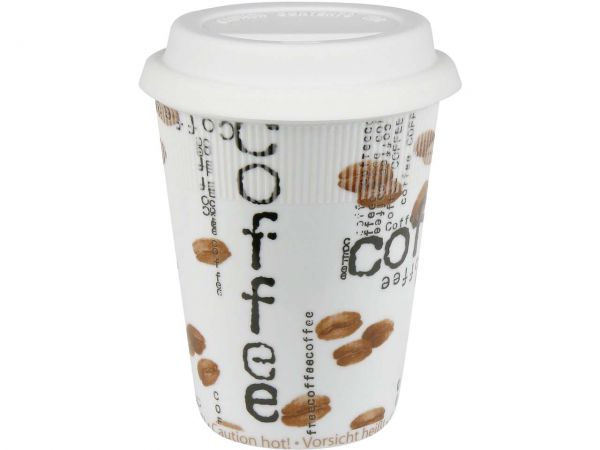 Könitz Traveller's Mug to go "Coffee Collage"