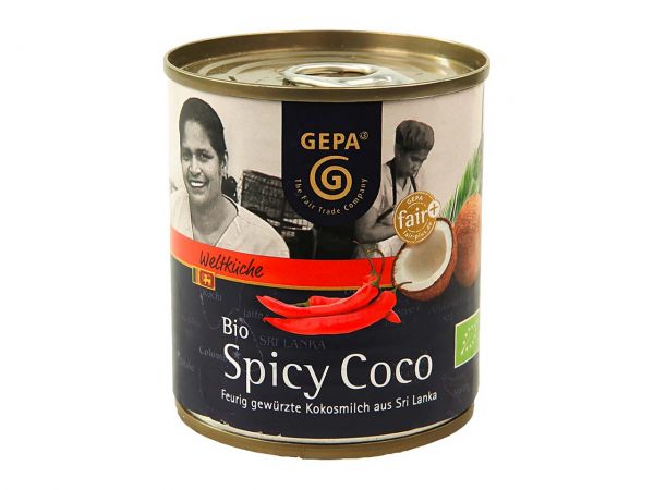 GEPA Bio-Kokosmilch "Bio Spicy Coco" 200 ml