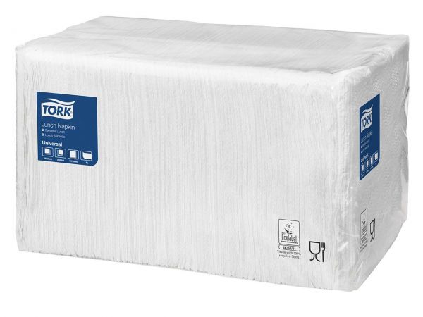 500 Recycling-Prägeservietten 1-lagig